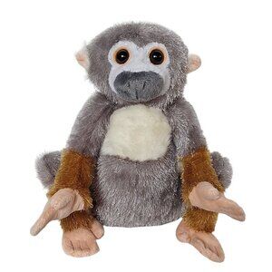 Ganz Webkinz Brown Gray Squirrel Monkey Plush 9 Inch
